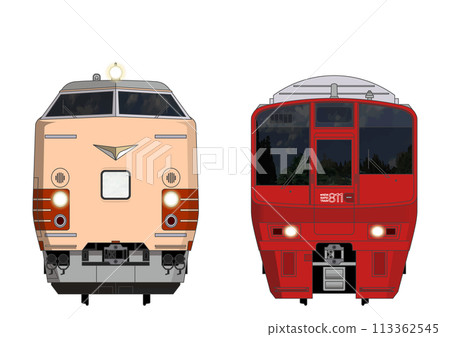 Oita train No.3_485 series / 811 series Oita train No.3_485 series / 811 series 113362545
