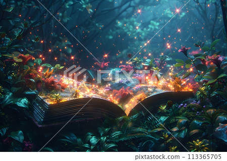 Open Book in Forest Generative AI 113365705