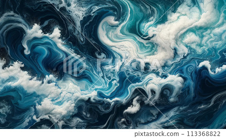 Design an abstract marble texture that simulates the ocean surface  113368822