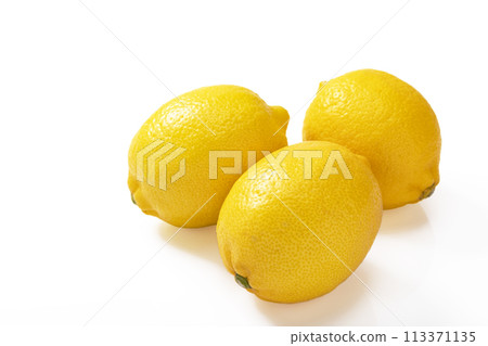 White background lemon White background lemon 113371135