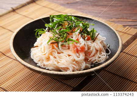 Mentaiko somen 113374243