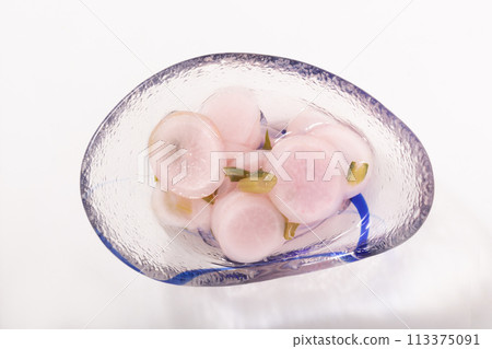 切碎的醃日菜 切碎的醃日菜 113375091