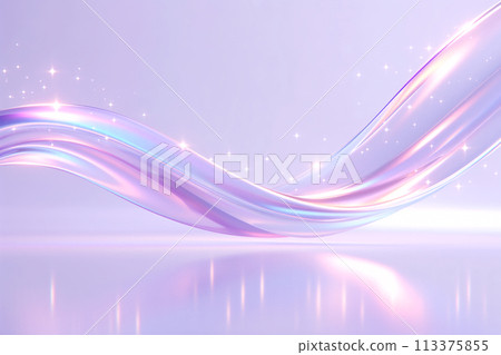A glittering and fantastic pastel colored wavy background A glittering and fantastic pastel colored wavy background 113375855