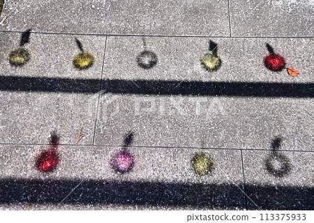 Wind bell shadow Wind bell shadow 113375933