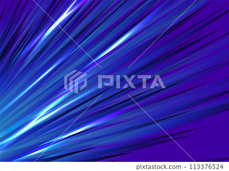 Glowing blue speed lines background Glowing blue speed lines background 113376524