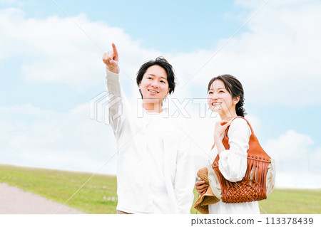 Image of honeymoon, honeymoon, traveling lover, couple, married couple 113378439