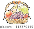 水果籃 113379145