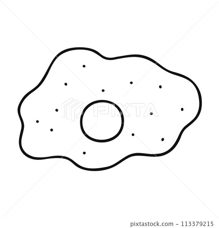 Macrophage line drawing Macrophage line drawing 113379215