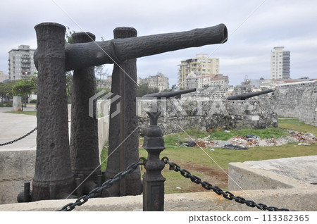 古巴，哈瓦那，蓬塔堡，大砲 113382365