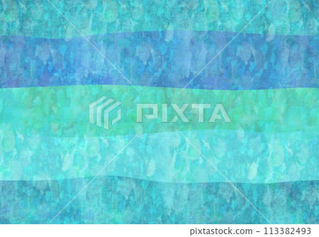 Light blue horizontal stripes with washi paper texture Light blue horizontal stripes with washi paper texture 113382493