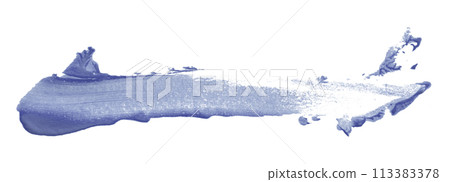 Purple brush isolated on white background. Watercolor Purple brush isolated on white background. Watercolor 113383378