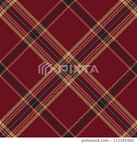 Check plaid seamless pattern. 113383460