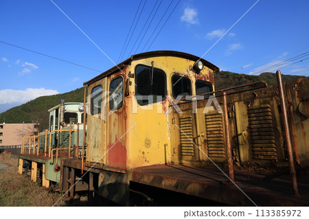 渡良瀨溪國鐵道足尾站保存的作業車輛 渡良瀨溪國鐵道足尾站保存的作業車輛 113385972