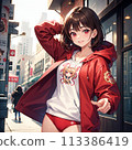 Hoodie girls 113386419