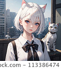 Cat girl 113386474