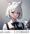 Cat girl 113386483