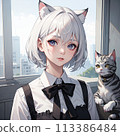 Cat girl 113386484