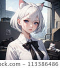 Cat girl 113386486