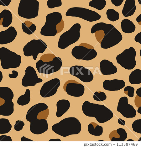 Leopard Skin, Animal Print Seamless Pattern Leopard Skin, Animal Print Seamless Pattern 113387469