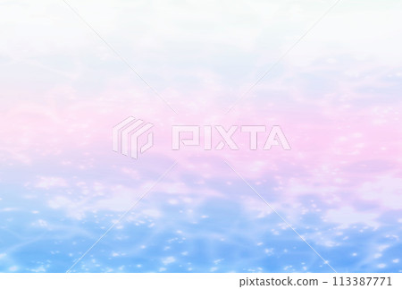 背景素材_水面 113387771