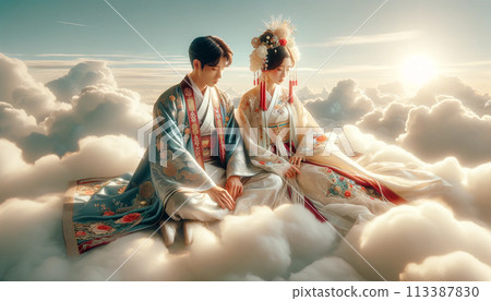 Wedding dress styles, bridal wedding dress design, dream wedding, beautiful wedding photos, beautiful white gauze, dream beautiful white wedding dress, bridal dress 113387830