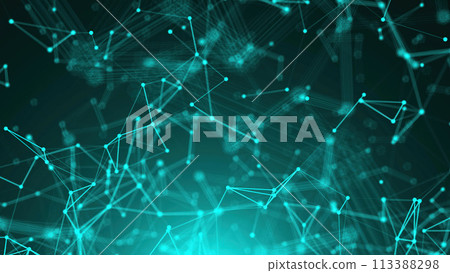 Abstract connection dots Abstract connection dots 113388298