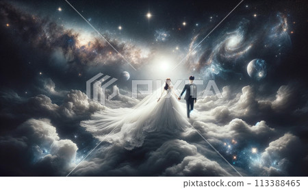 Wedding dress styles, bridal wedding dress design, dream wedding, beautiful wedding photos, beautiful white gauze, dream beautiful white wedding dress, bridal dress 113388465