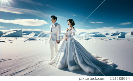 Wedding dress styles, bridal wedding dress design, dream wedding, beautiful wedding photos, beautiful white gauze, dream beautiful white wedding dress, bridal dress 113388624