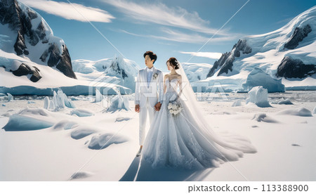 婚紗款式 新娘婚禮婚紗設計 夢幻婚禮 唯美婚紗照 漂亮的白紗 夢想中的美麗白色婚紗 新娘禮服 113388900