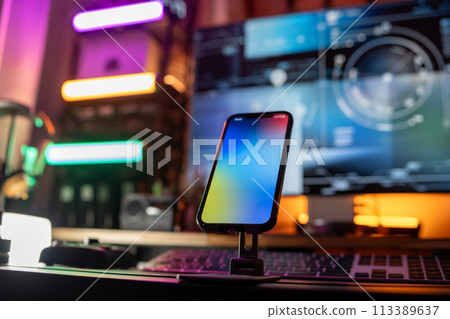 Screen of smartphone Screen of smartphone 113389637