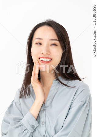 年輕女子的美麗 113390659