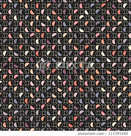 Colored abstract pattern. Geometric composition. template for interior, clothing, packaging, simple backgrounds, textures, decorations and creative ideas 113391048