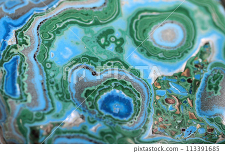 malachite mineral texture 113391685