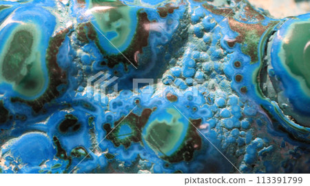 malachite mineral texture 113391799