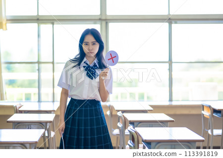 學校生活形像素材 113391819