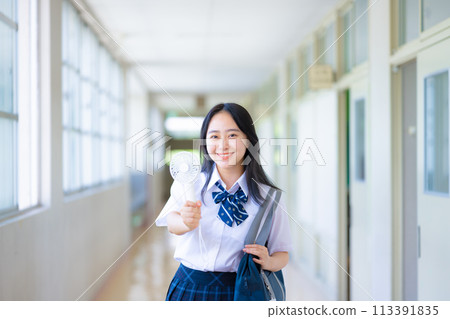 School life image material 113391835