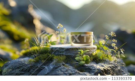 Alpine Serenity Cosmetic Display concept 113393370