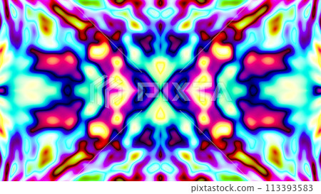 VJ Kaleidoscope Psychedelic Colorful Trip [Alternative version available] 113393583