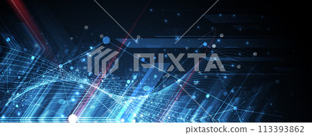 Geometric hexagon abstract background with simple polygonal elements. Medical, business, technology or science design. Vector Art. Geometric hexagon abstract background with simple polygonal elements. Medical, business, technology or science design. Vector Art. 113393862