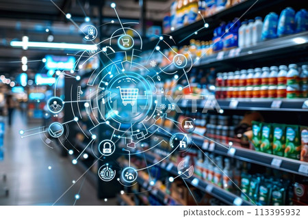 Multichannel marketing for online retail business and digital app. 113395932