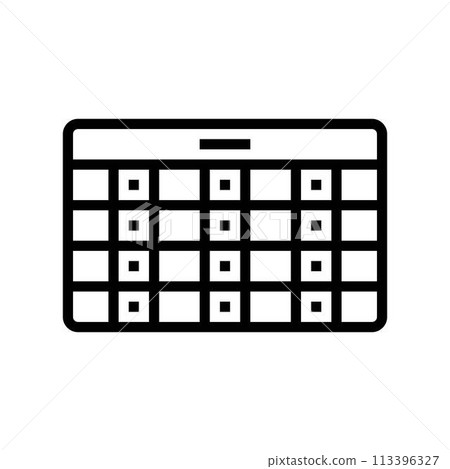 deadness croquet game line icon vector illustration deadness croquet game line icon vector illustration 113396327