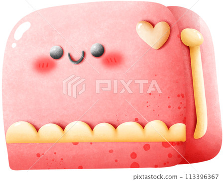 Toaster cartoon character Toaster cartoon character 113396367