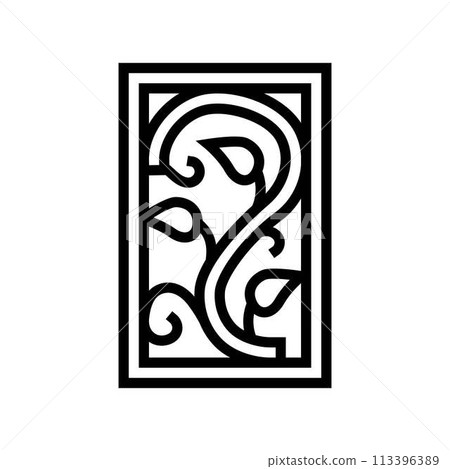 metal craft blacksmith line icon vector illustration metal craft blacksmith line icon vector illustration 113396389