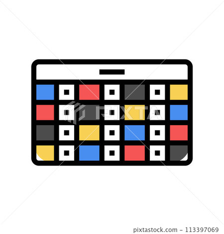 deadness croquet game color icon vector illustration deadness croquet game color icon vector illustration 113397069