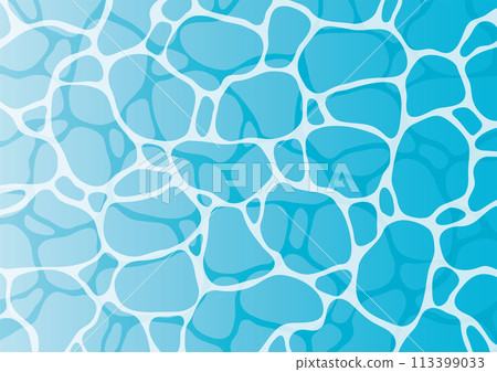 Fluctuation pattern of water surface 113399033