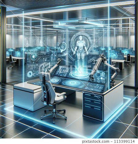 A robotic workshop: The future of AI A robotic workshop: The future of AI 113399114