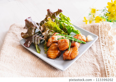 烤醃鮪魚 烤醃鮪魚 113399202