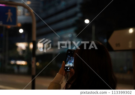 【香港】20多歲女子拍攝的香港夜景 113399302