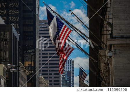 Trump Tower and Star-Spangled Banner 113399306