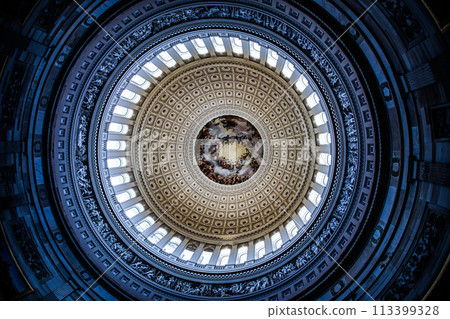 Ceiling pictures of the United States Capitol (United States Capitol) 113399328